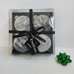 bebe Shatterproof Christmas Ornaments